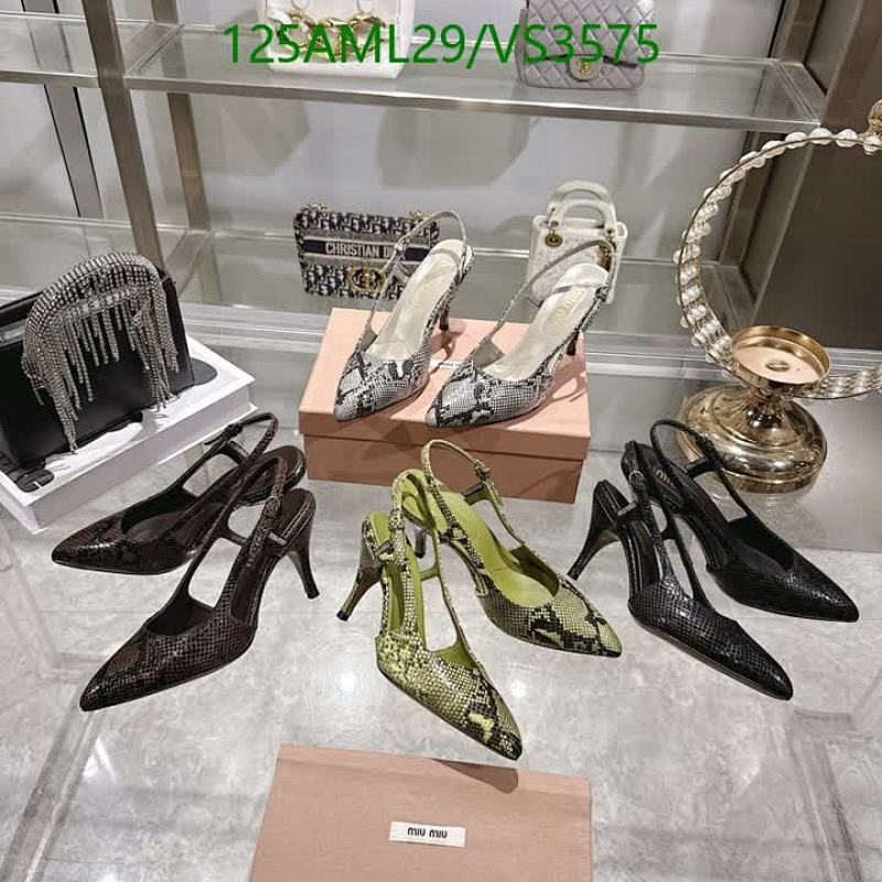 Miu Miu-Women Shoes Code: VS3575 $: 125USD