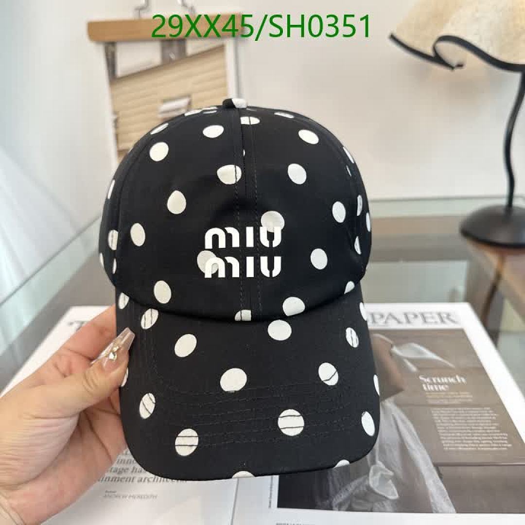 Miu Miu-Cap(Hat) Code: SH0351 $: 29USD