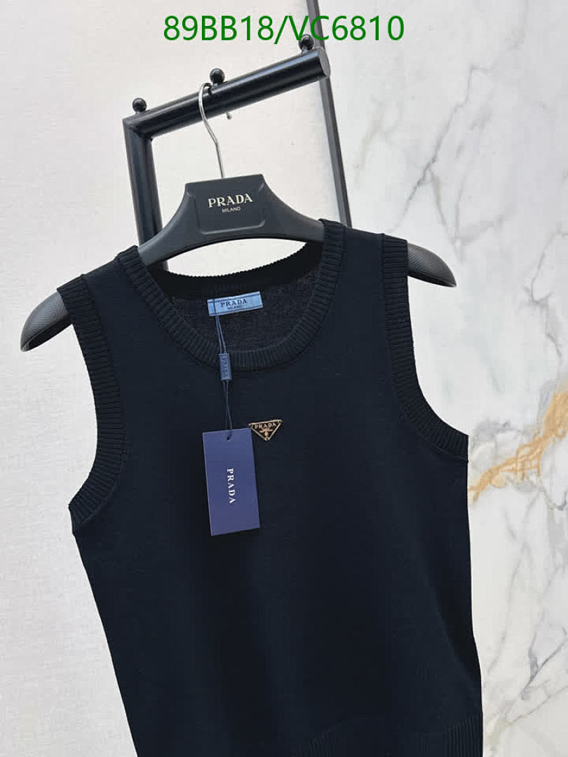 Prada-Clothing Code: VC6810 $: 89USD