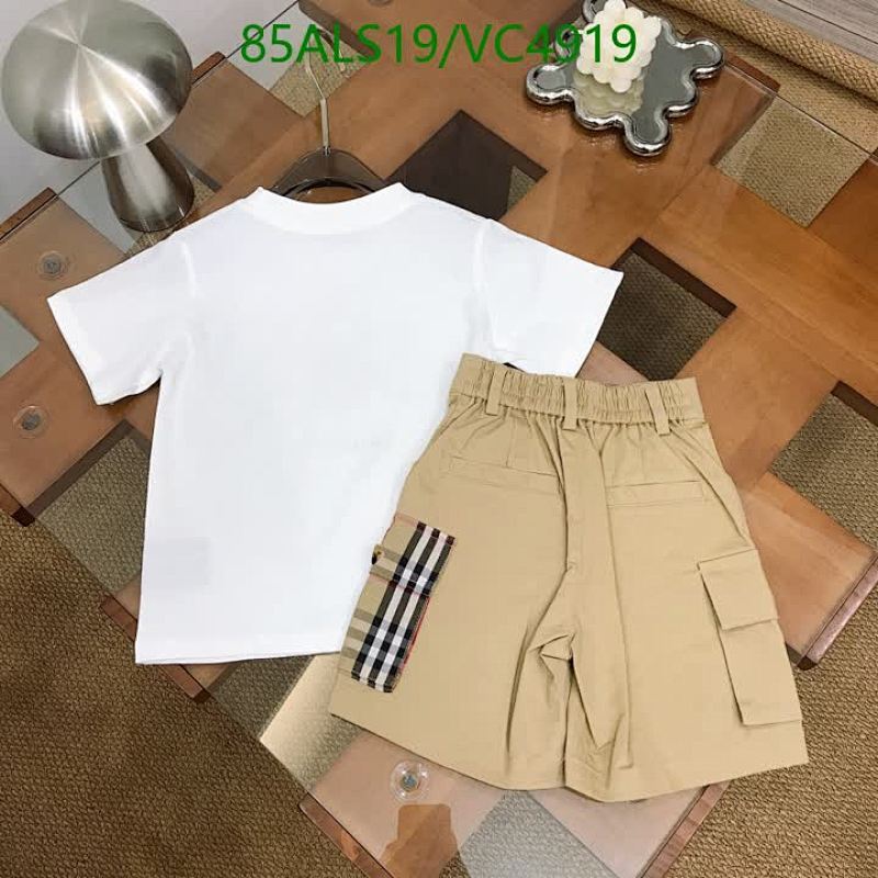 Burberry-Kids Clothing Code: VC4919 $: 85USD