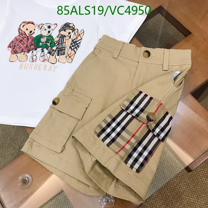 Burberry-Kids Clothing Code: VC4950 $: 85USD
