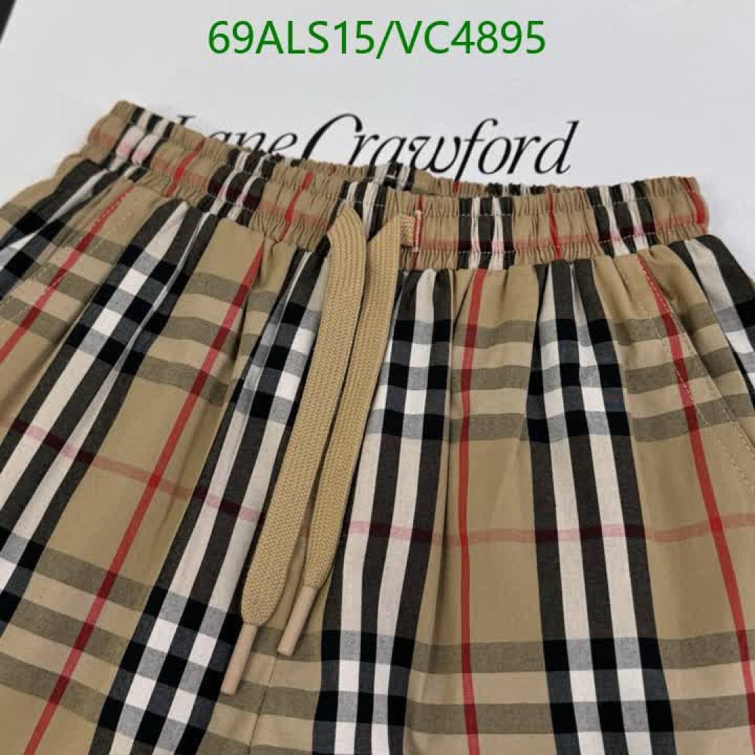 Burberry-Kids Clothing Code: VC4895 $: 69USD