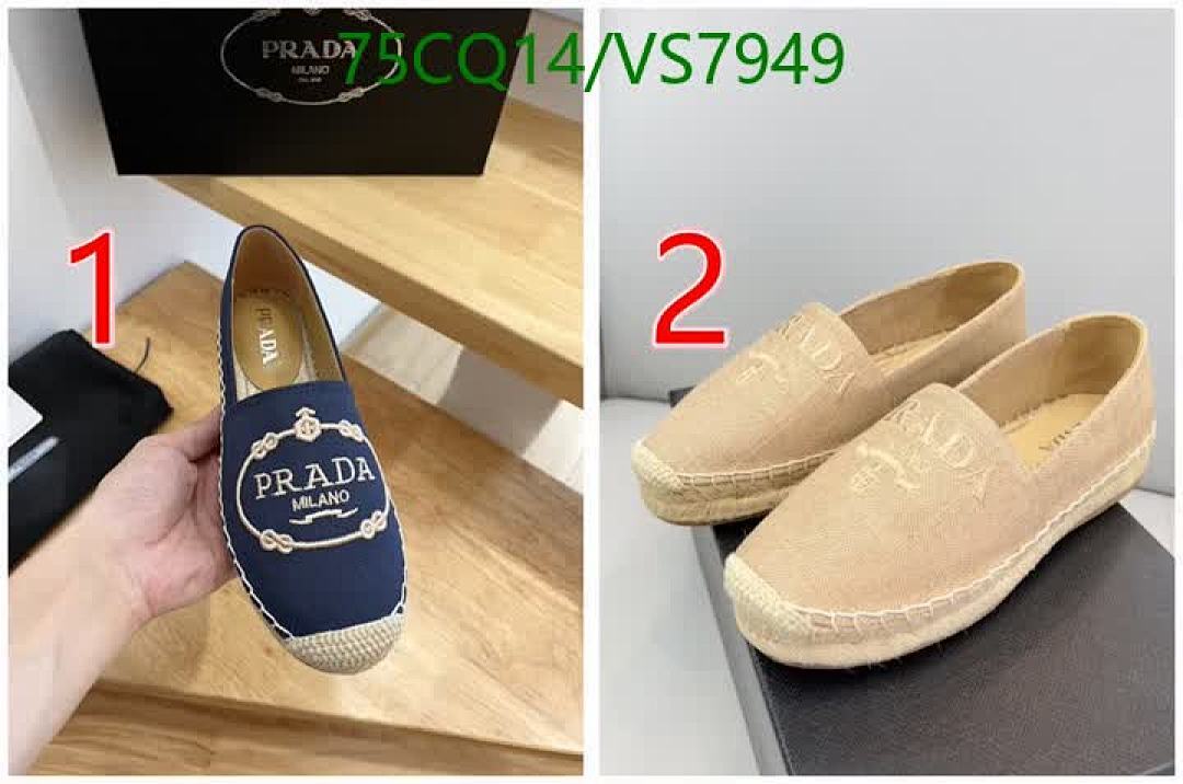 Prada-Women Shoes Code: VS7949 $: 75USD