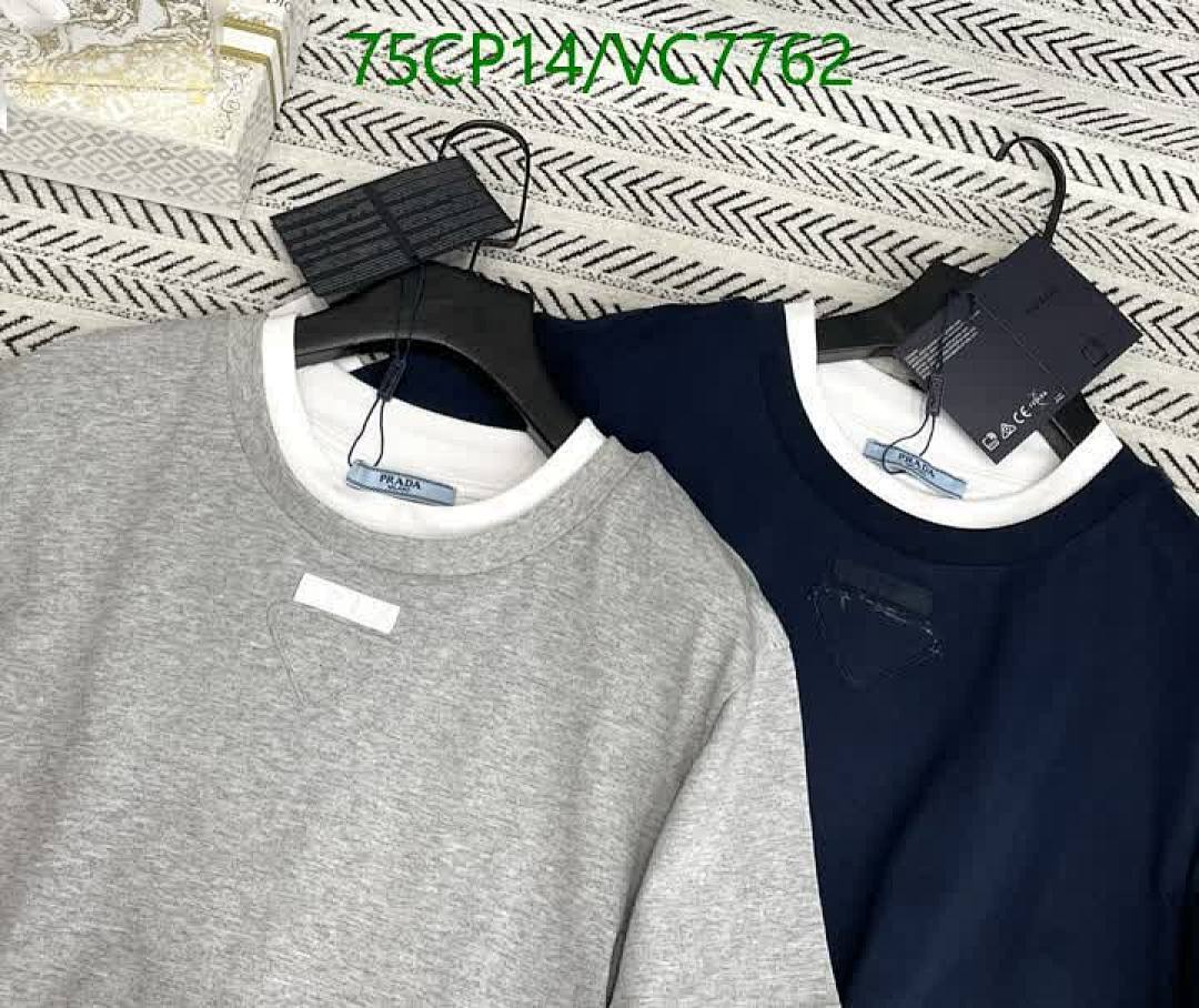 Prada-Clothing Code: VC7762 $: 75USD