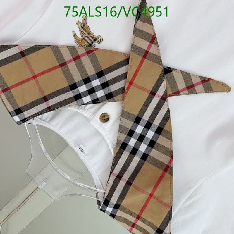 Burberry-Kids Clothing Code: VC4951 $: 75USD