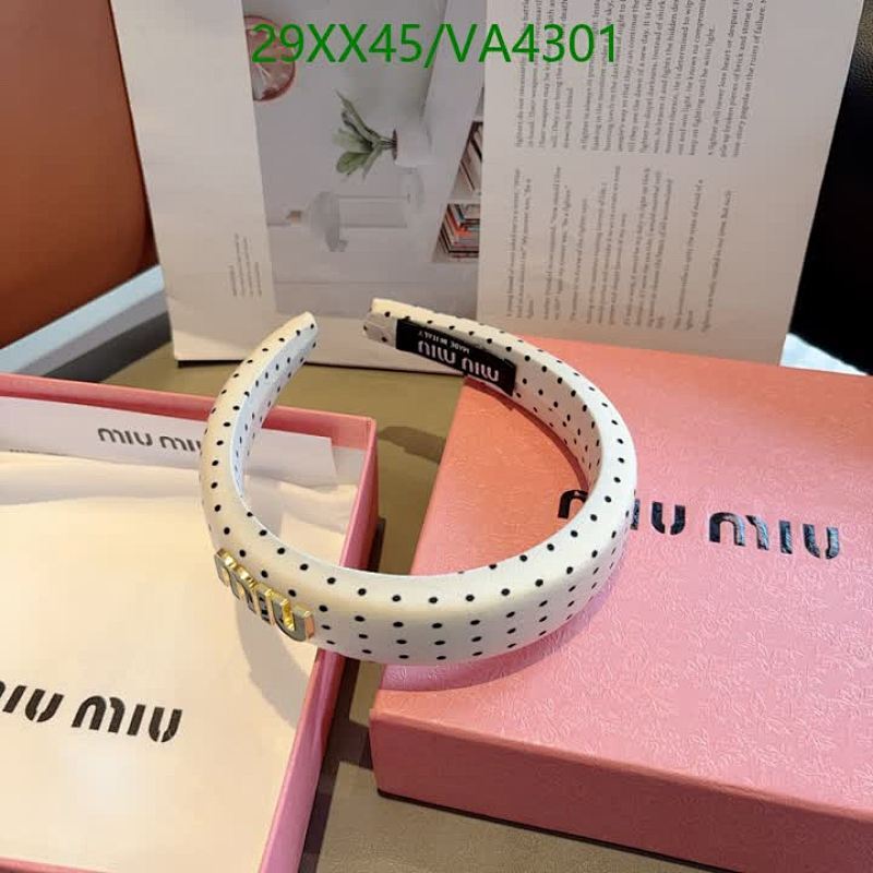MIU MIU-Headband Code: VA4301 $: 29USD