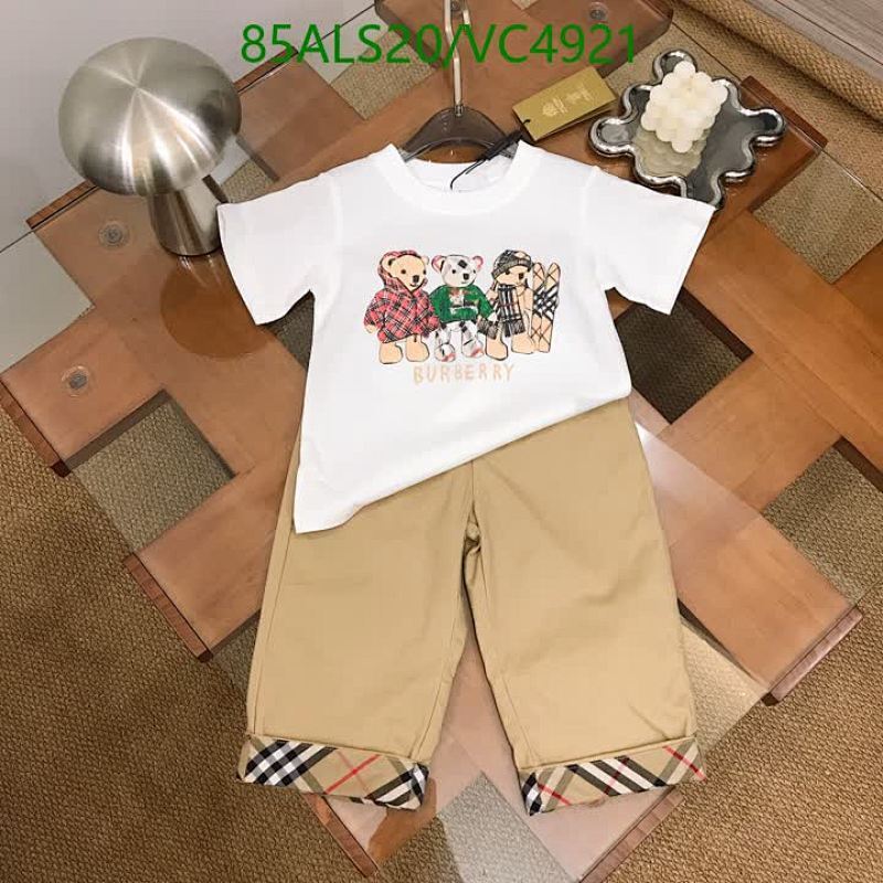 Burberry-Kids Clothing Code: VC4921 $: 85USD