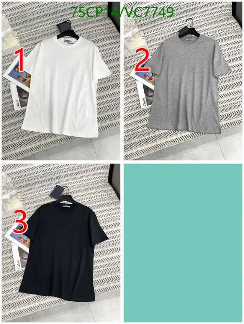 Prada-Clothing Code: VC7749 $: 75USD