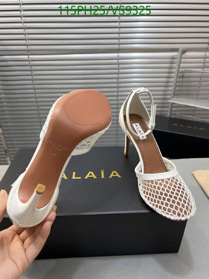 Alaia-Women Shoes Code: VS9325 $: 115USD