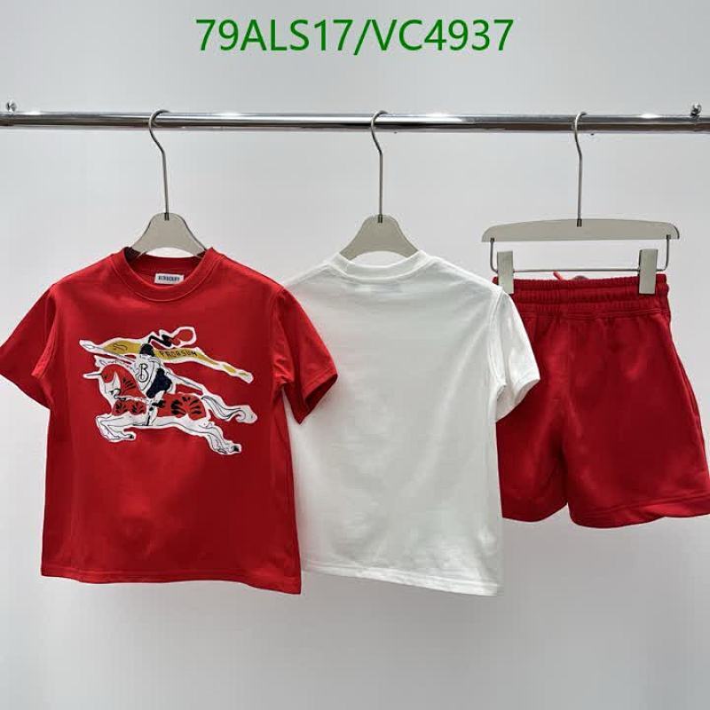 Burberry-Kids Clothing Code: VC4937 $: 79USD