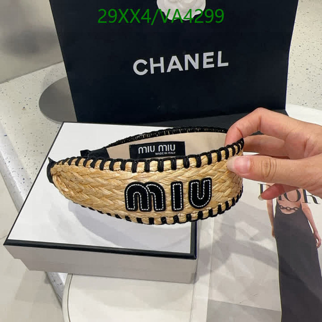 MIU MIU-Headband Code: VA4299 $: 29USD
