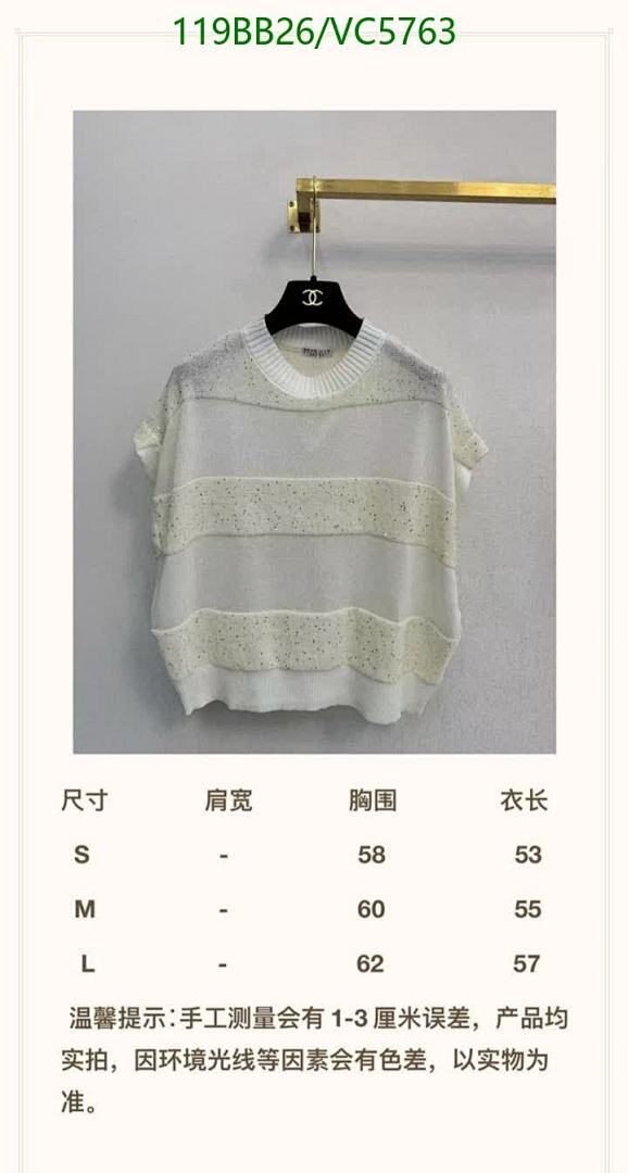 Brunello Cucinelli-Clothing Code: VC5763 $: 119USD