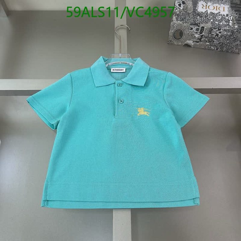 Burberry-Kids Clothing Code: VC4957 $: 59USD