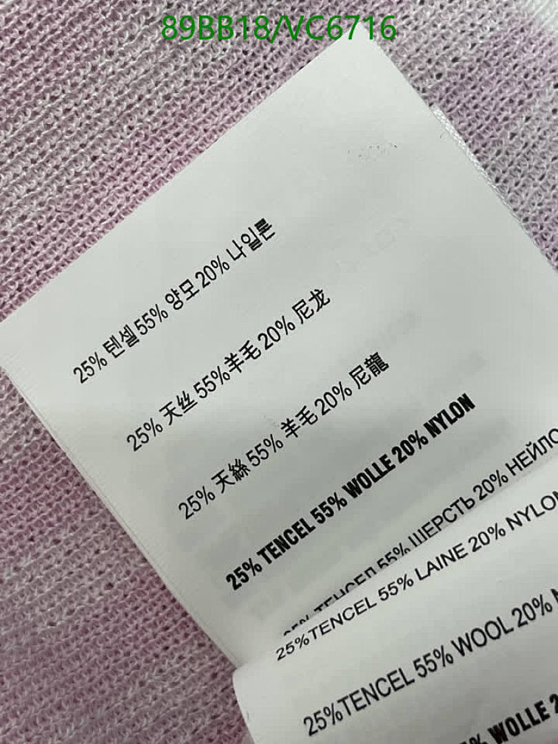 Miu Miu-Clothing Code: VC6716 $: 89USD