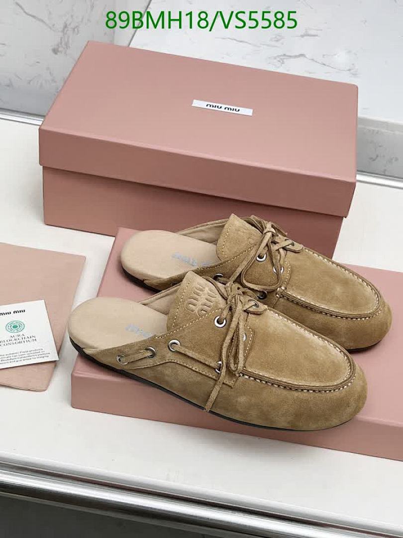Miu Miu-Women Shoes Code: VS5585 $: 89USD