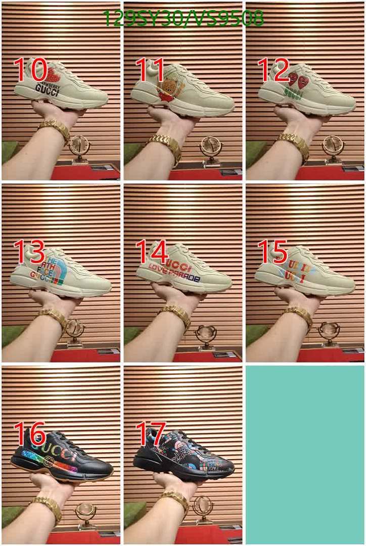 Gucci-Men shoes Code: VS9508 $: 129USD