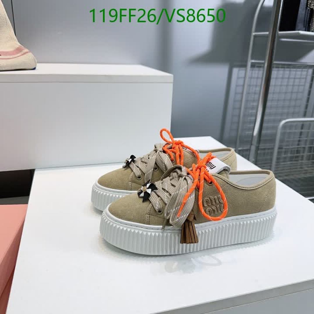 Miu Miu-Women Shoes Code: VS8650 $: 119USD