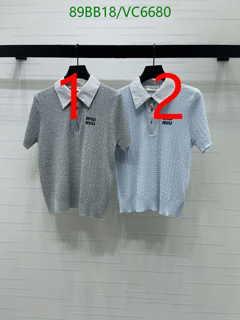 Miu Miu-Clothing Code: VC6680 $: 89USD