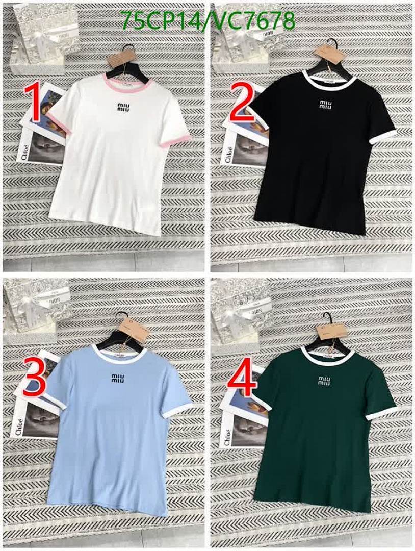 Miu Miu-Clothing Code: VC7678 $: 75USD