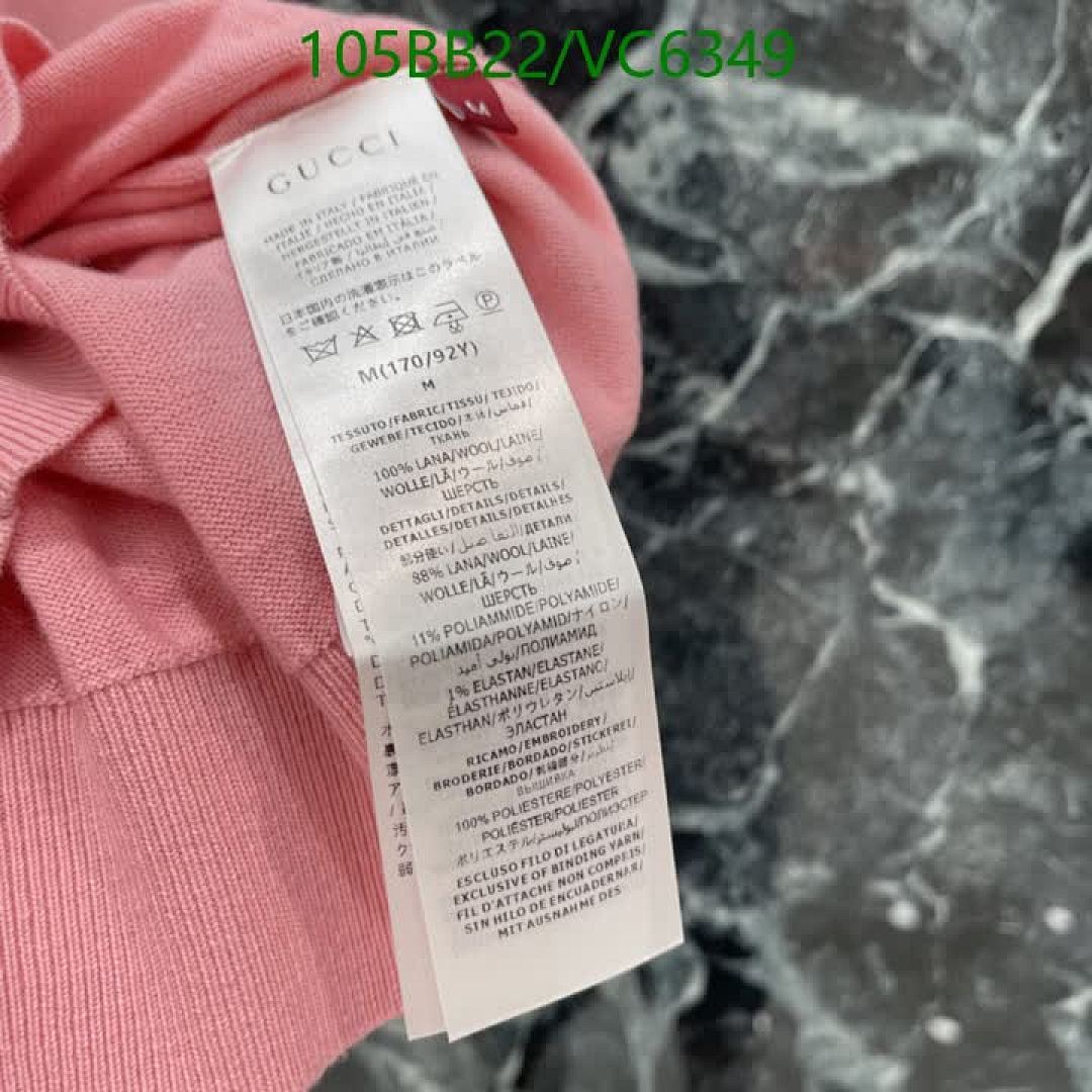 Gucci-Clothing Code: VC6349 $: 105USD