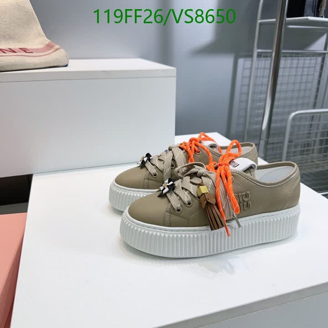 Miu Miu-Women Shoes Code: VS8650 $: 119USD