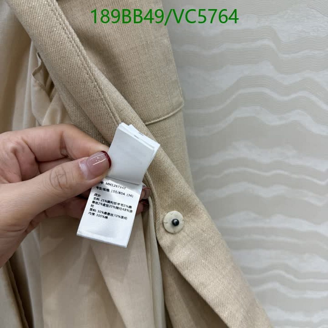 Brunello Cucinelli-Clothing Code: VC5764 $: 189USD