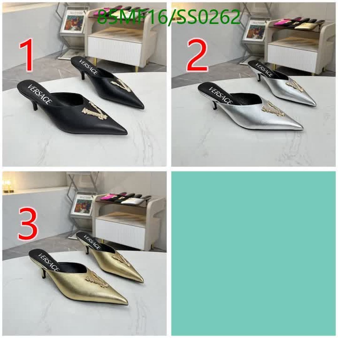 Versace-Women Shoes Code: SS0262 $: 85USD