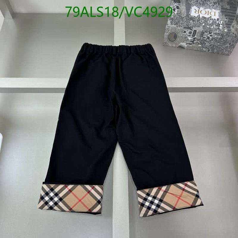 Burberry-Kids Clothing Code: VC4929 $: 79USD