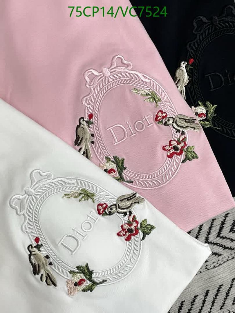 Dior-Clothing Code: VC7524 $: 75USD