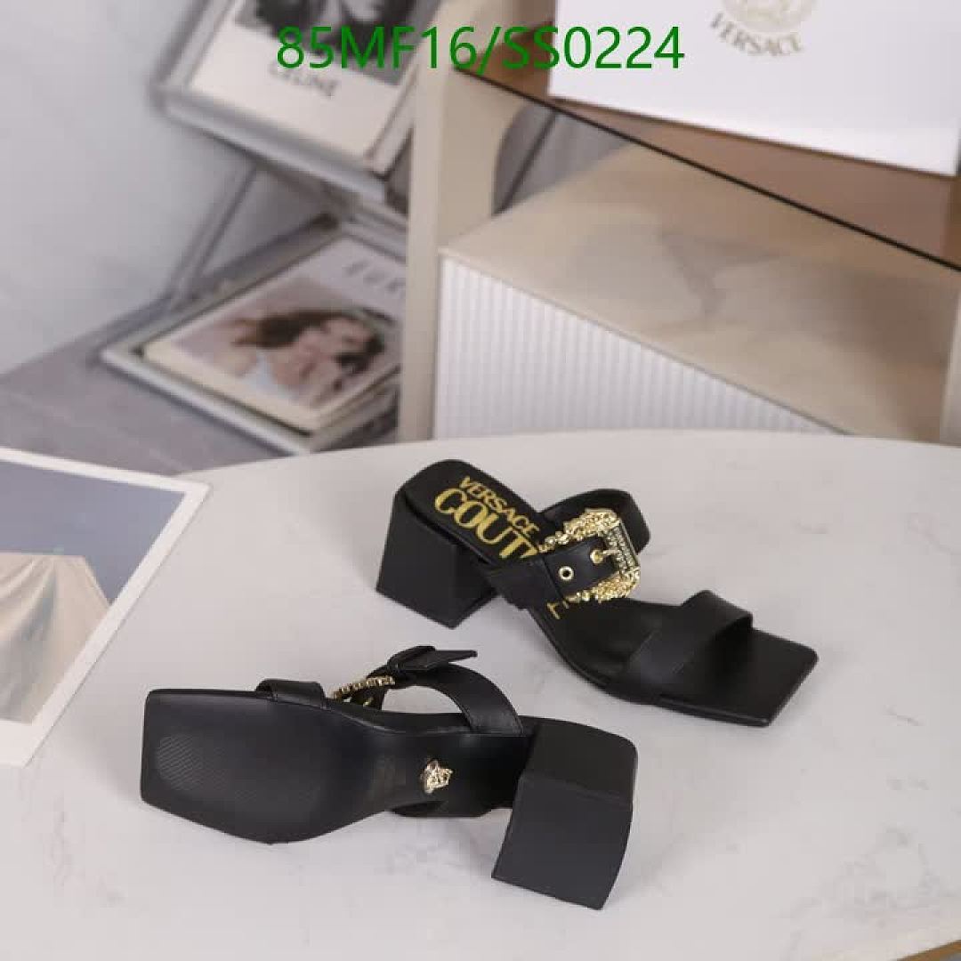 Versace-Women Shoes Code: SS0224 $: 85USD
