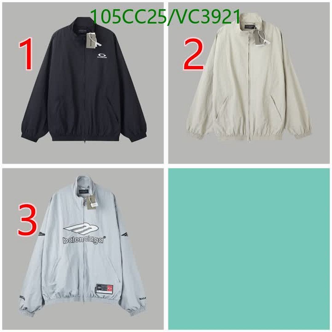 Balenciaga-Clothing Code: VC3921 $: 105USD