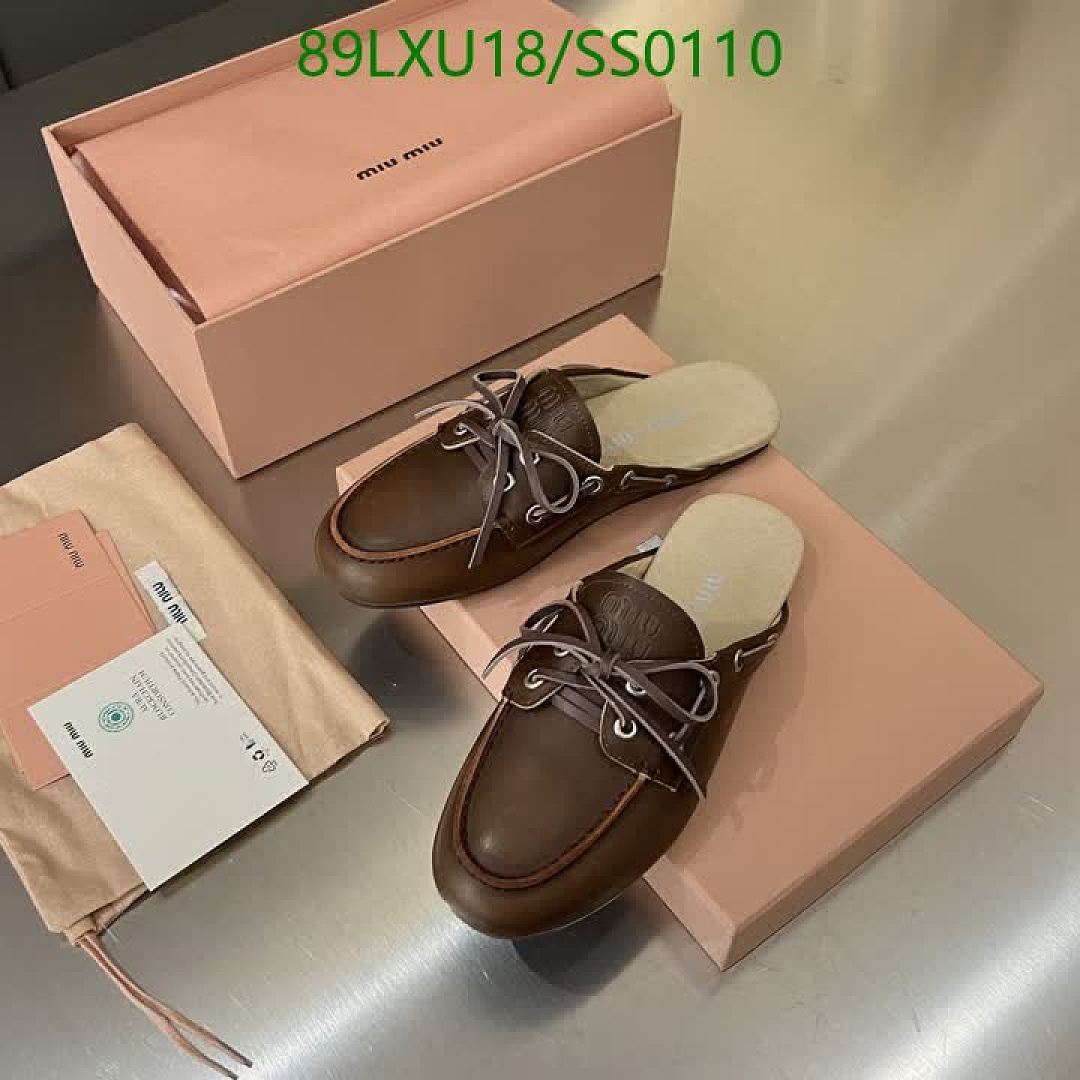 Miu Miu-Women Shoes Code: SS0110 $: 89USD