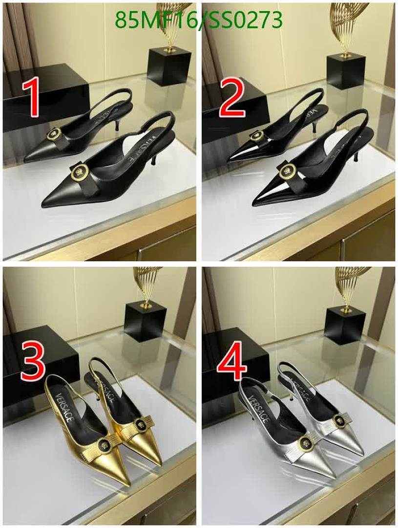 Versace-Women Shoes Code: SS0273 $: 85USD