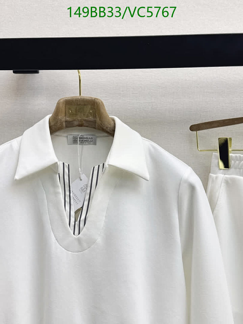 Brunello Cucinelli-Clothing Code: VC5767 $: 149USD