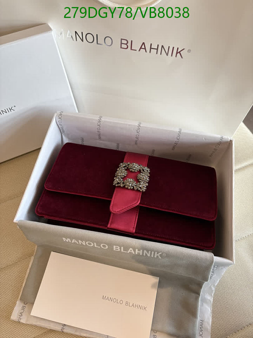 Manolo Blahnik-Bag-Mirror Quality Code: VB8038 $: 279USD