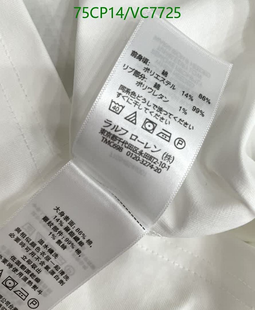 Ralph Lauren-Clothing Code: VC7725 $: 75USD