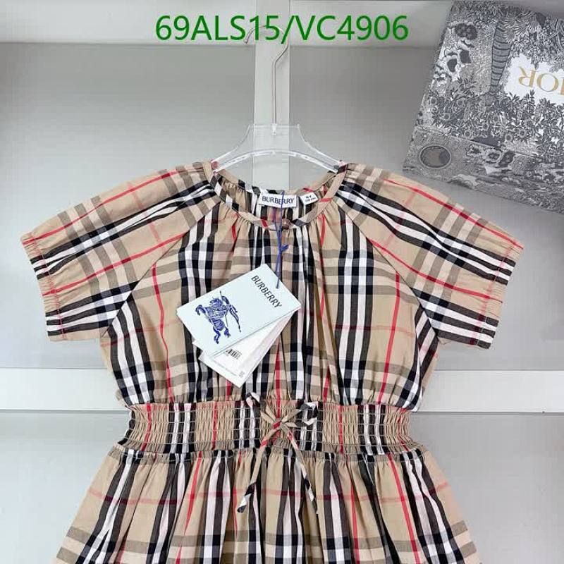 Burberry-Kids Clothing Code: VC4906 $: 69USD