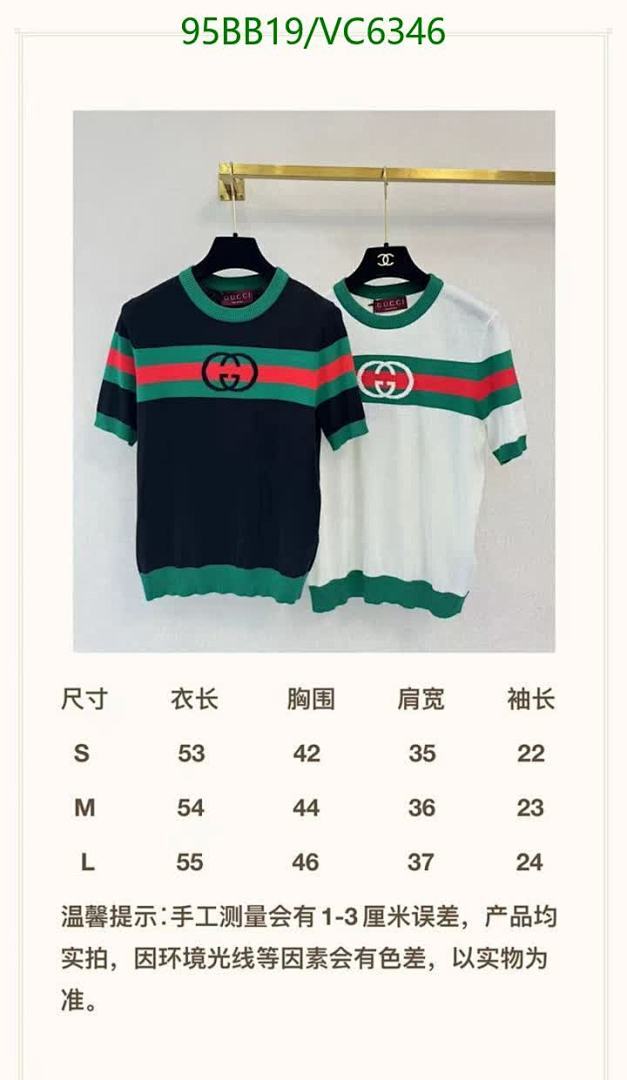 Gucci-Clothing Code: VC6346 $: 95USD