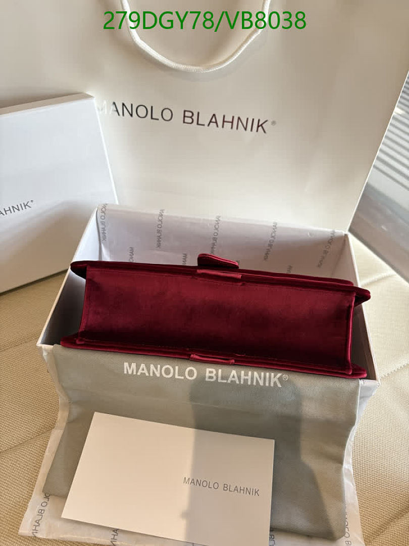 Manolo Blahnik-Bag-Mirror Quality Code: VB8038 $: 279USD