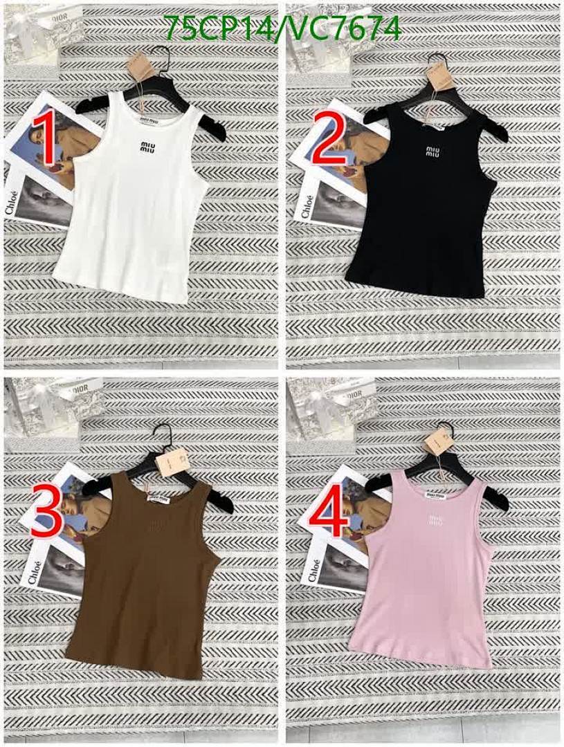 Miu Miu-Clothing Code: VC7674 $: 75USD