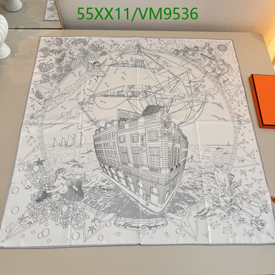 Hermes-Scarf Code: VM9536 $: 55USD