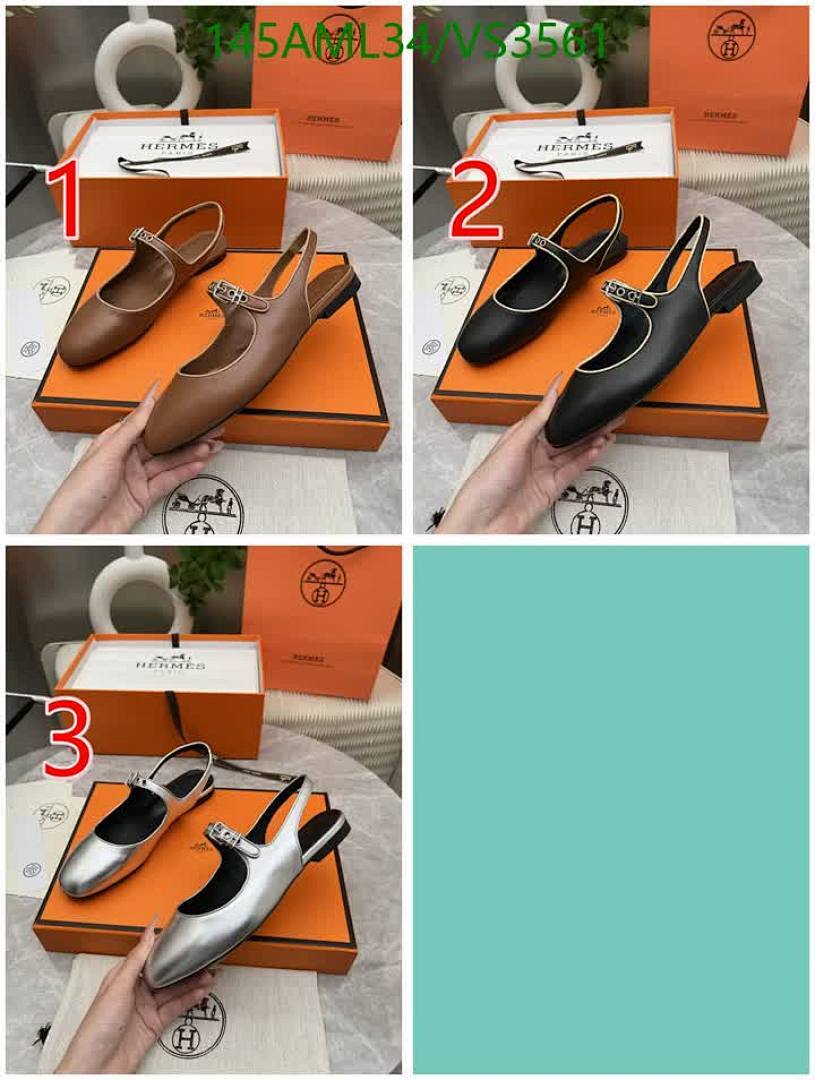 Hermes-Women Shoes Code: VS3561 $: 145USD