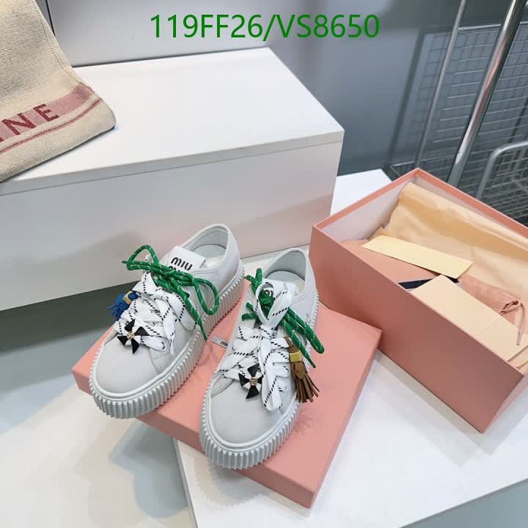 Miu Miu-Women Shoes Code: VS8650 $: 119USD