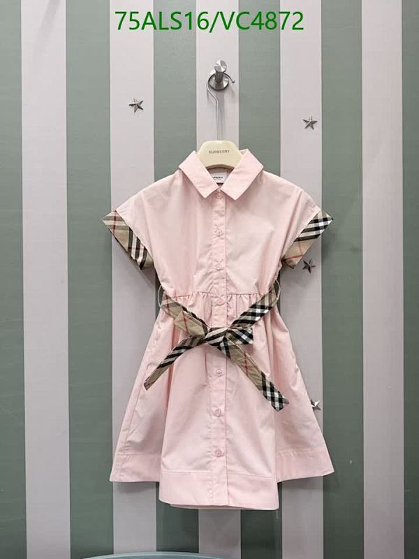 Burberry-Kids Clothing Code: VC4872 $: 75USD