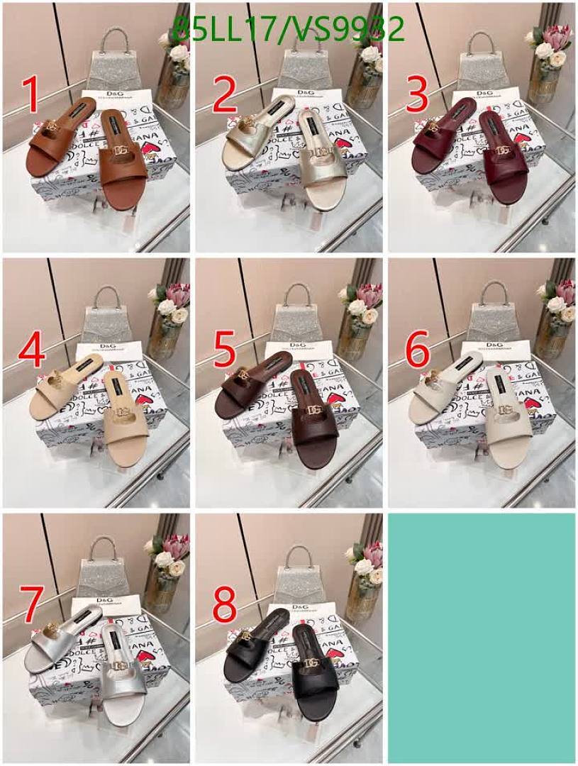 D&G-Women Shoes Code: VS9932 $: 85USD