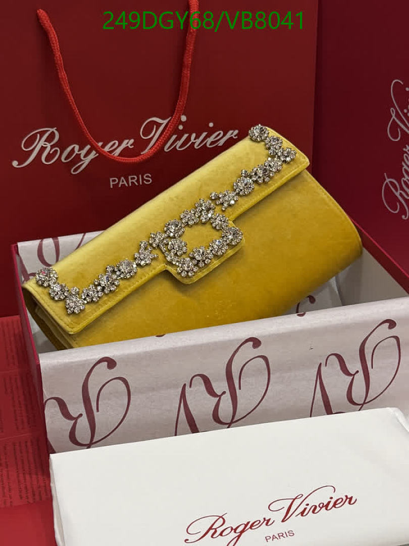Roger Vivier-Bag-Mirror Quality Code: VB8041 $: 249USD