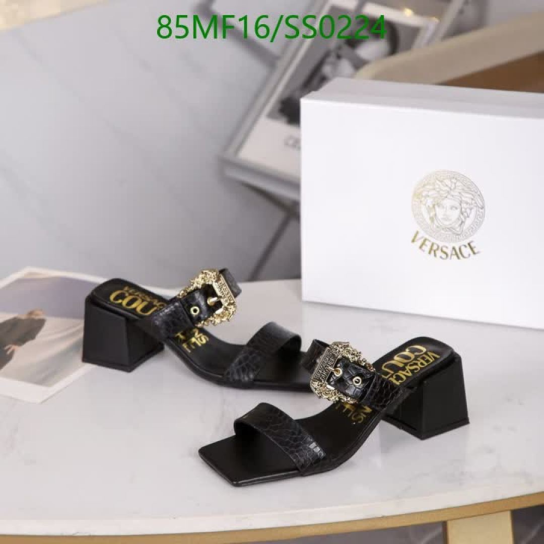 Versace-Women Shoes Code: SS0224 $: 85USD