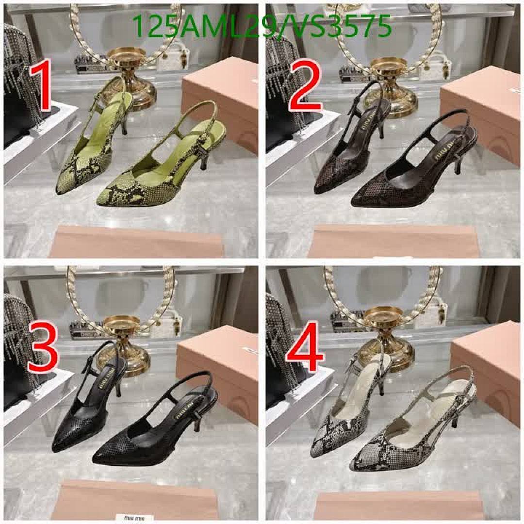 Miu Miu-Women Shoes Code: VS3575 $: 125USD