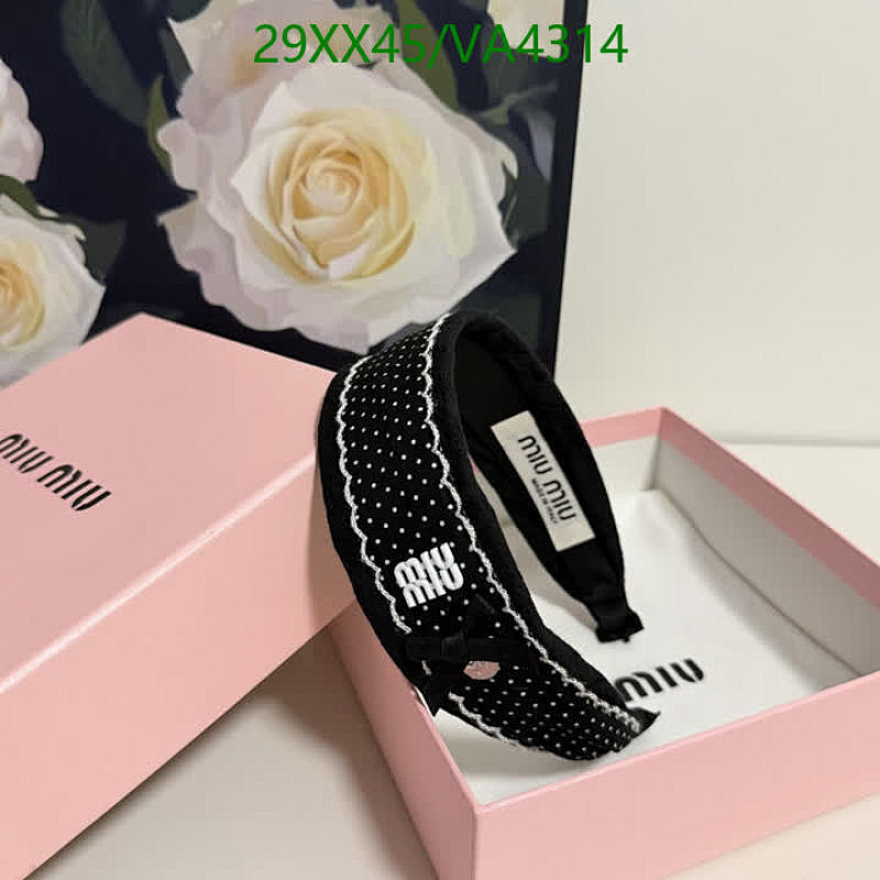 MIU MIU-Headband Code: VA4314 $: 29USD