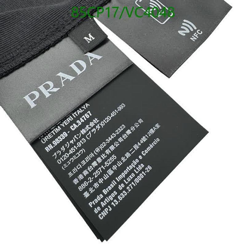 Prada-Clothing Code: VC4048 $: 85USD